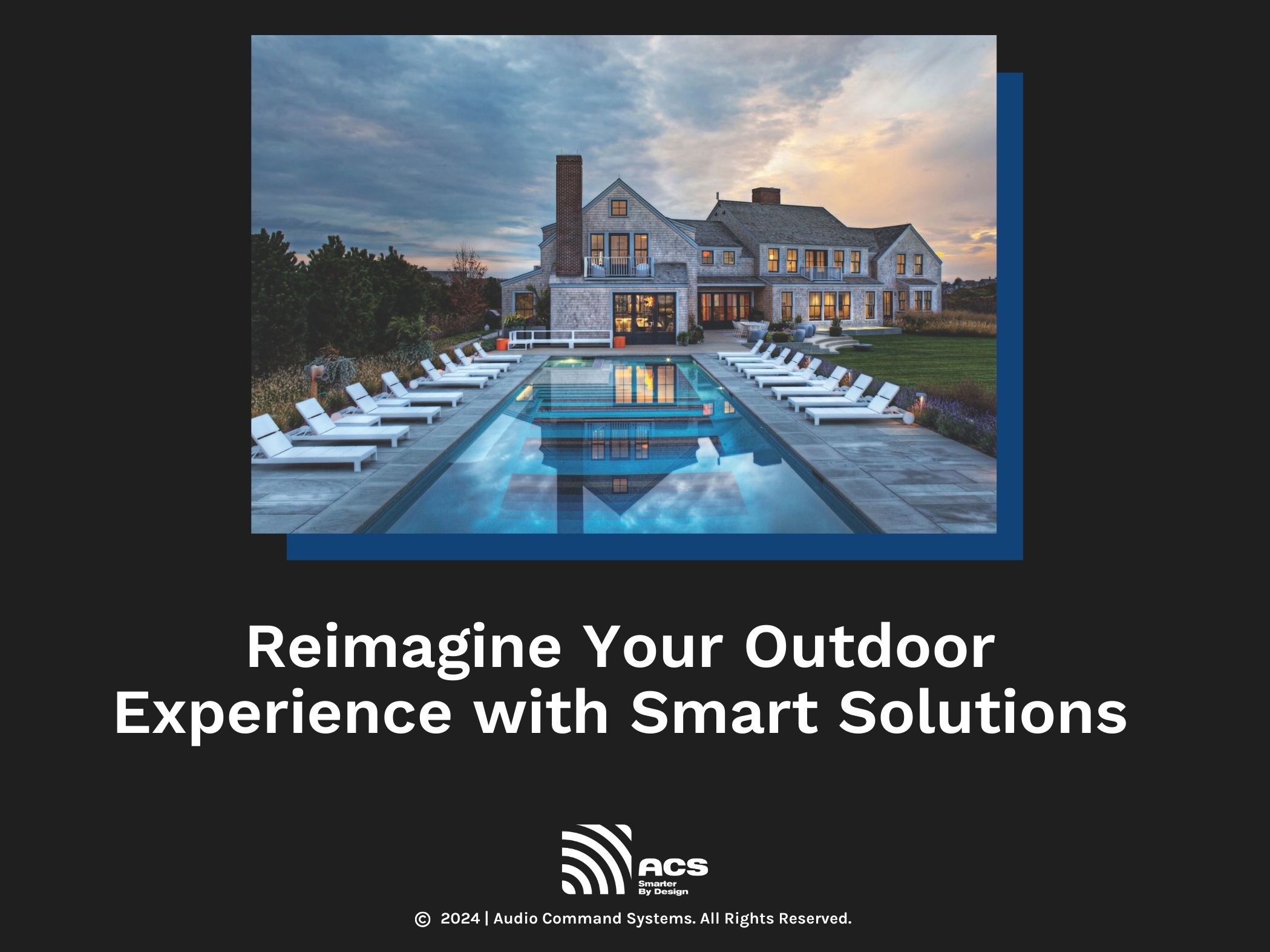 Reimagine your outdoor experience with smart solutions