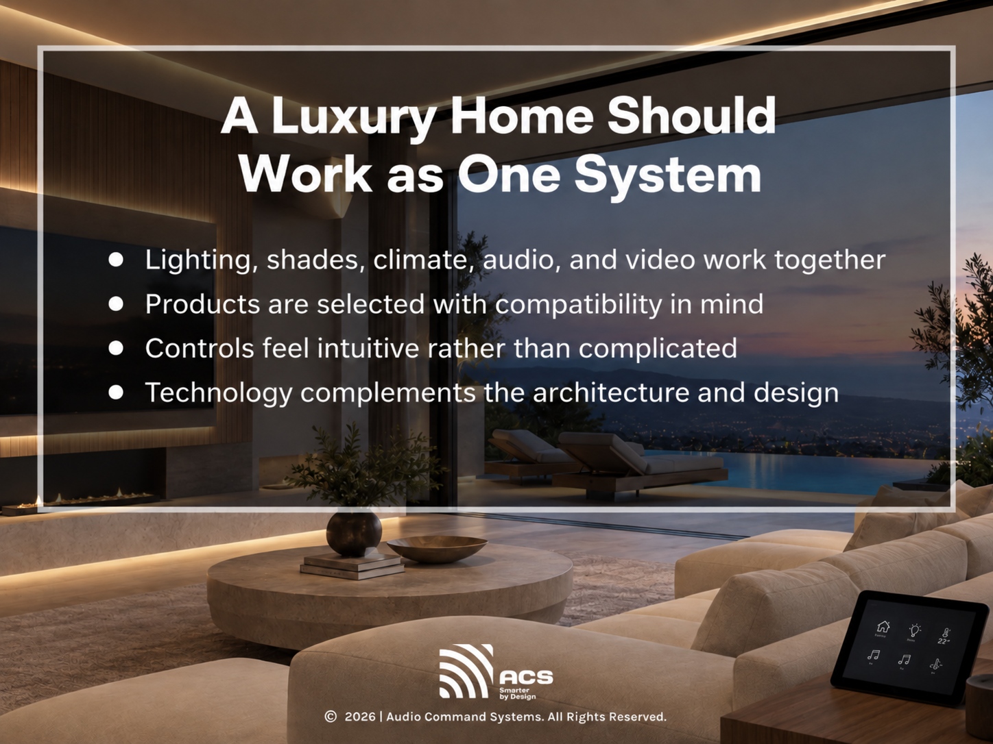 914894108 co2 a luxury home should work as one system